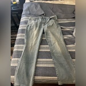 Mens Loose fit Light washed Jeans American Eagle